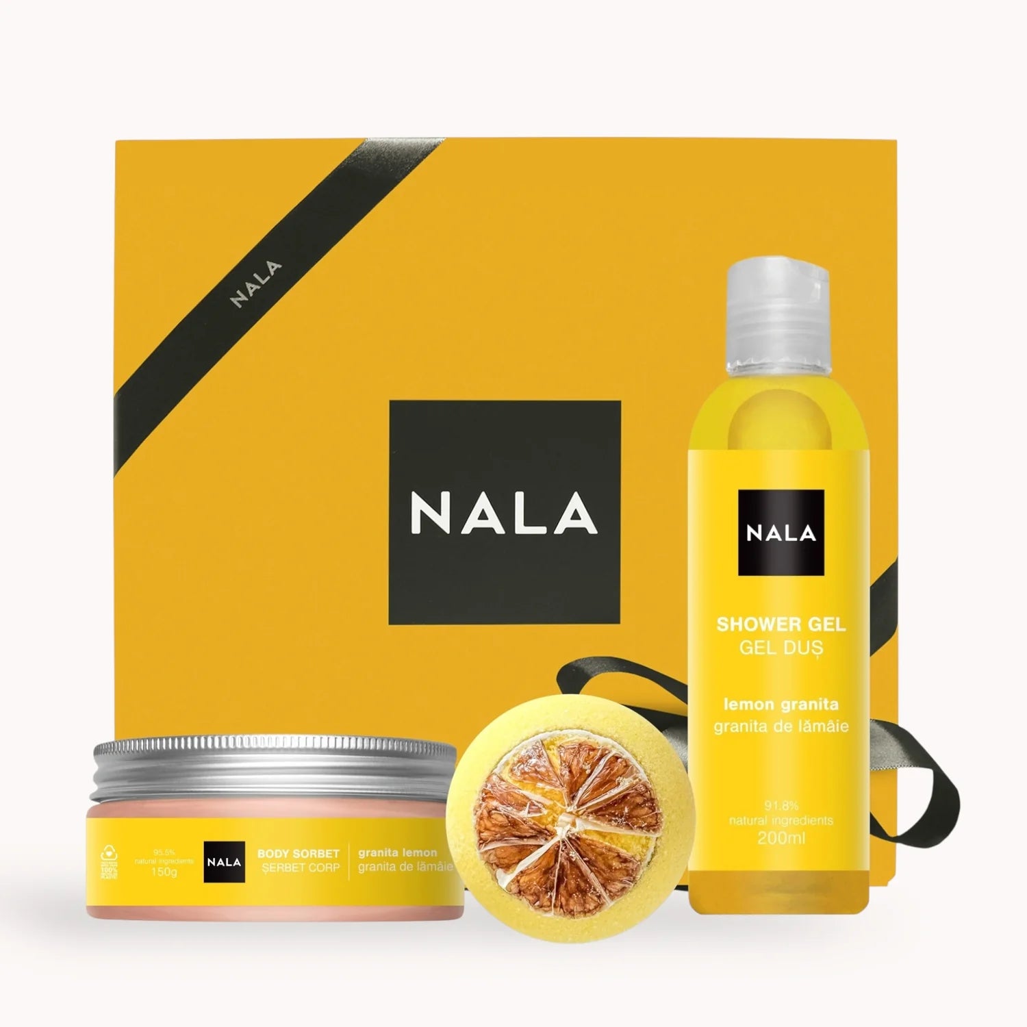 Set Baie & Hidratare – Granita de Lămâie