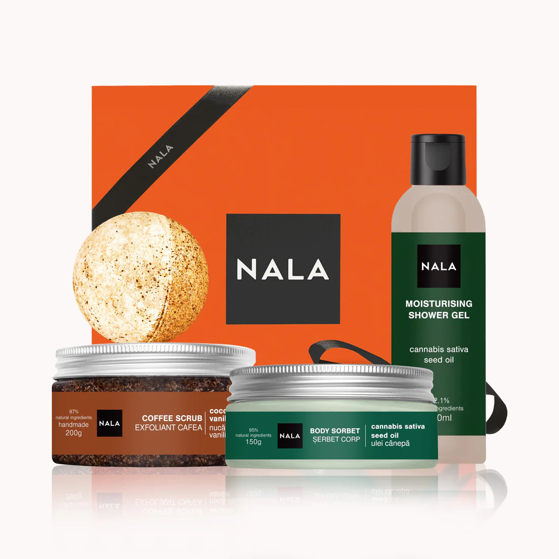 Set CADOU Exfoliere și Hidratare - Ulei Cânepă (Șerbet)