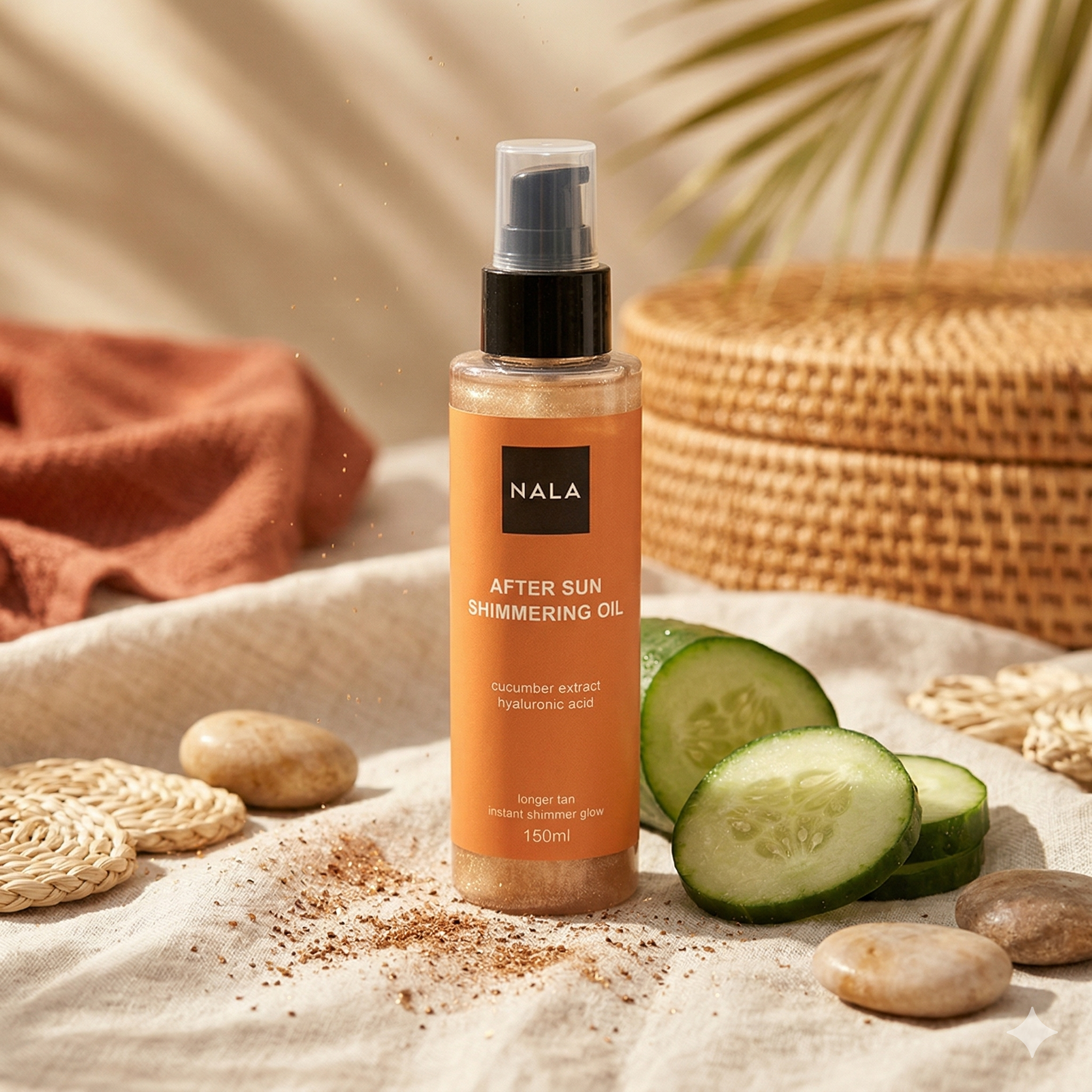 After Sun Strălucitor - Acid Hialuronic & Extract de Castravete