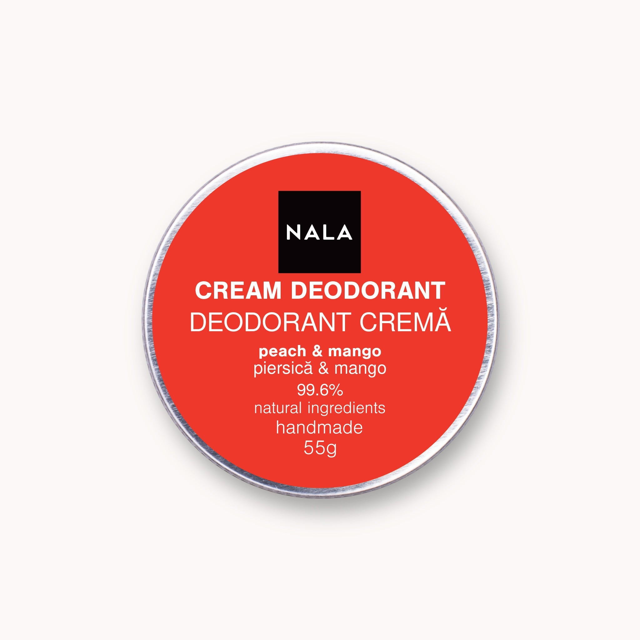 Deodrant Cremă - Piersică & Mango