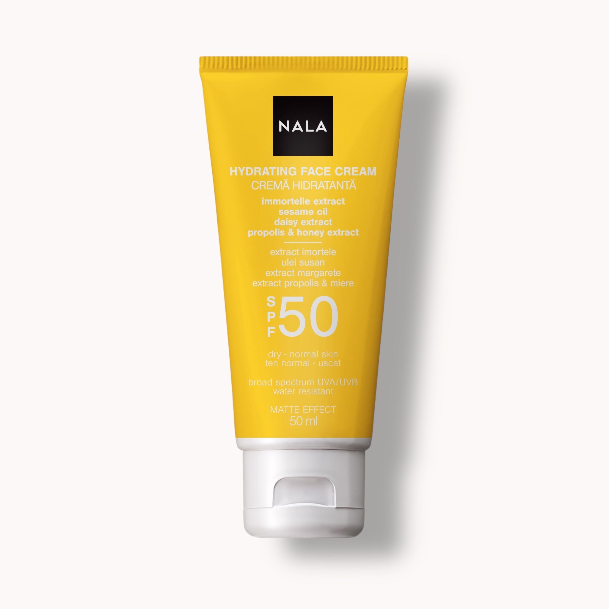 Cremă Hidratantă SPF 50 - Ten Normal - Imortele & Margarete