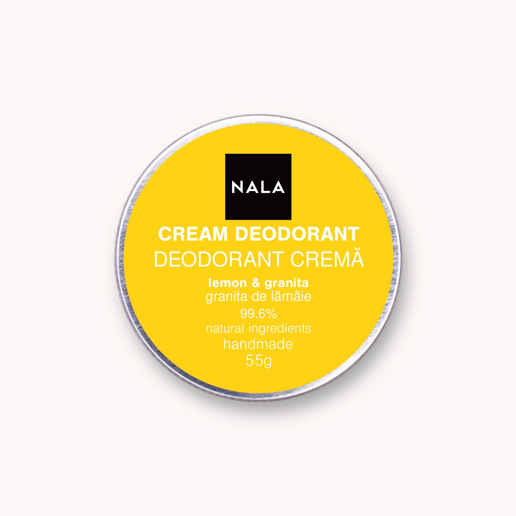 Deodorant Cremă - Granita de Lămâie