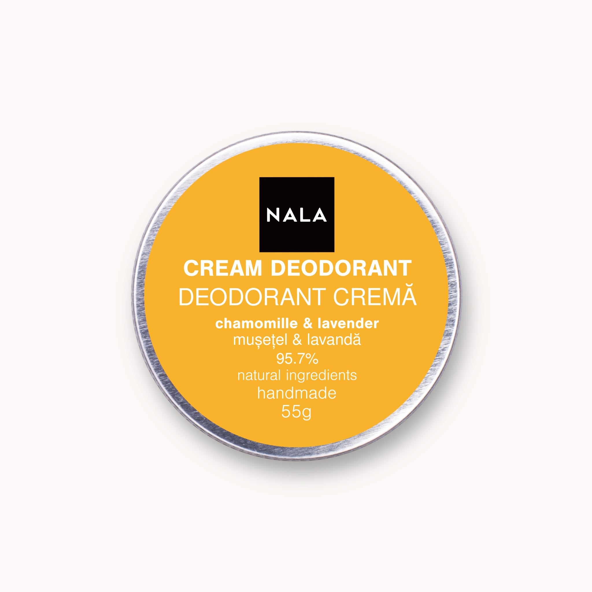 Deodorant Cremă - Lavandă & Mușețel