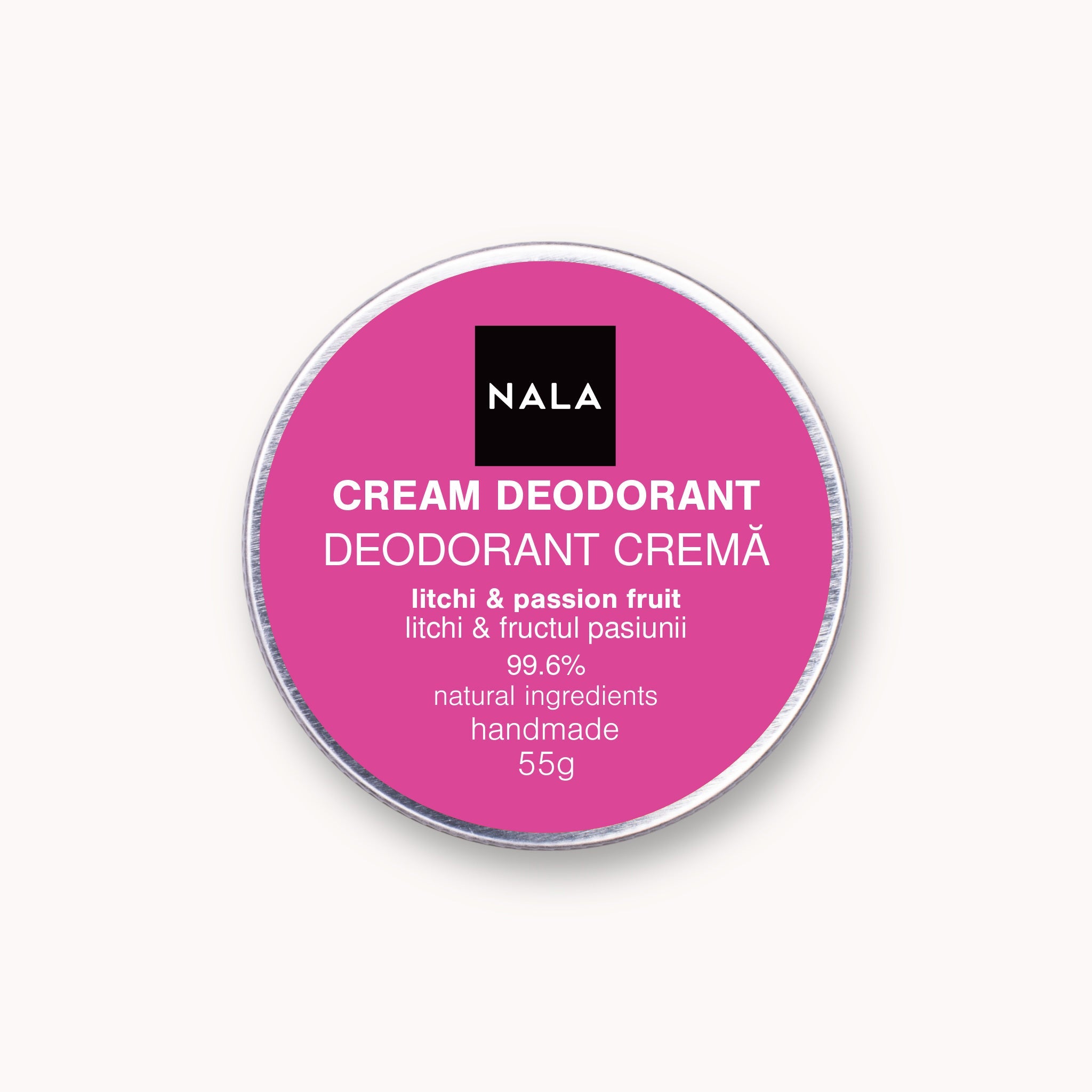 Deodorant Cremă - Fructul Pasiunii & Litchi