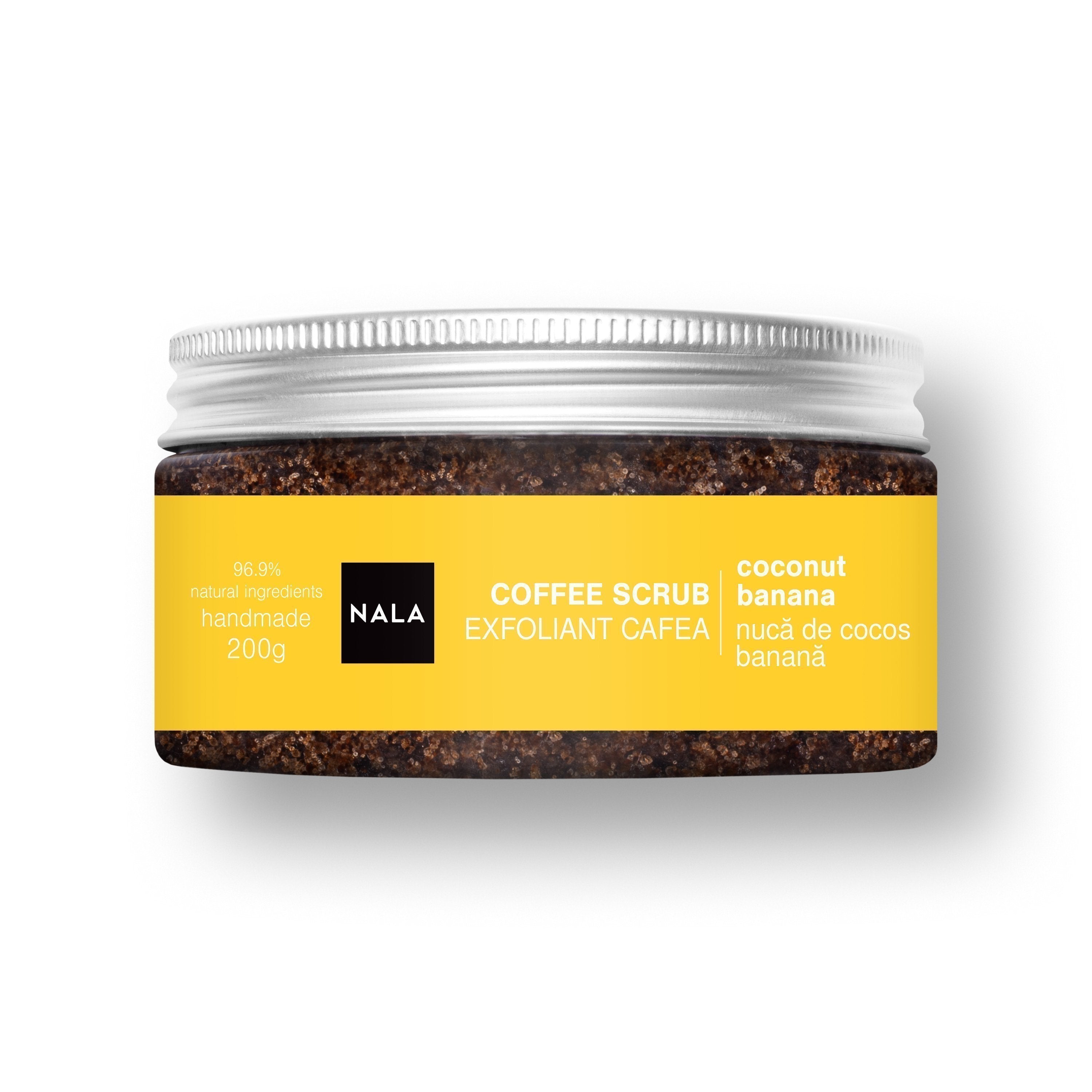 Scrub CAFEA - Nucă de Cocos & Banană
