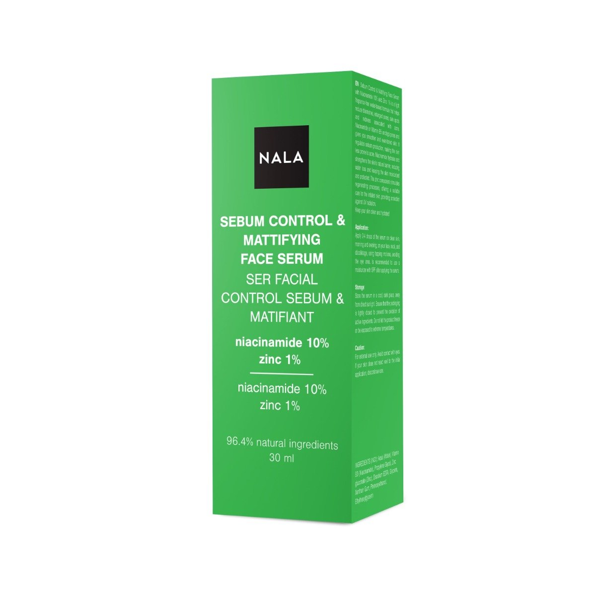 Ser facial Control Sebum & Matifiant - Niacinamide 10% + Zinc 1%