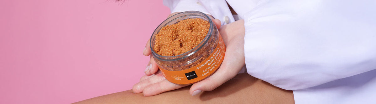Scrub corp cu sclipici
