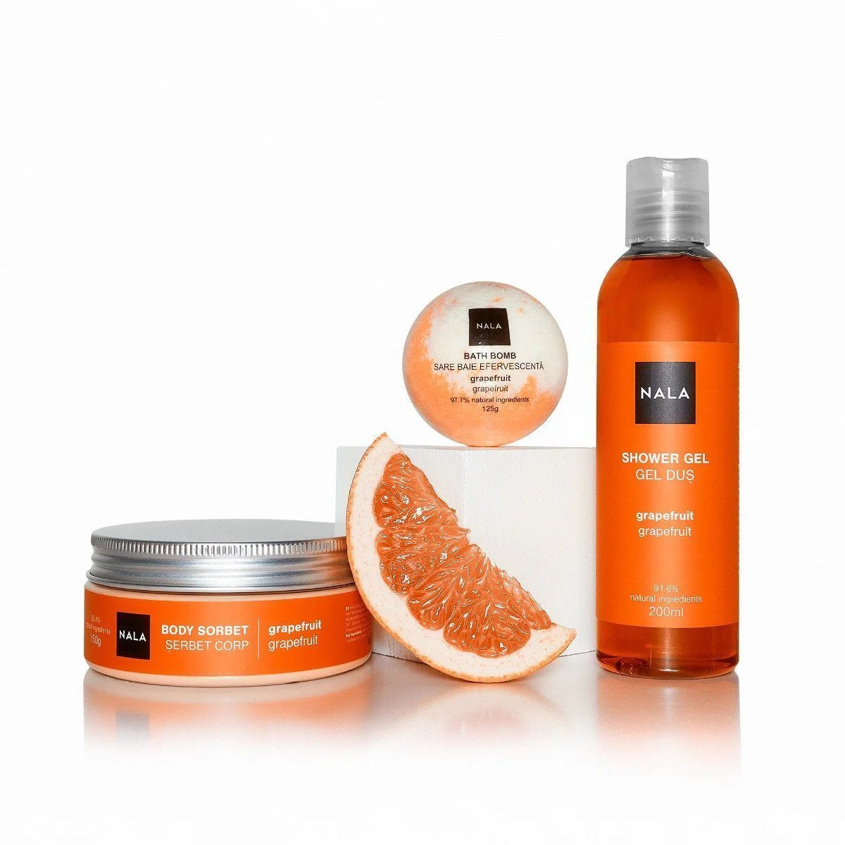 Set CADOU Hidratare - Grapefruit (Șerbet)