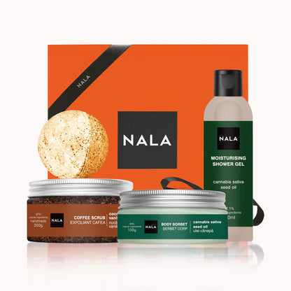 Set CADOU Exfoliere și Hidratare - Ulei Cânepă (Șerbet)