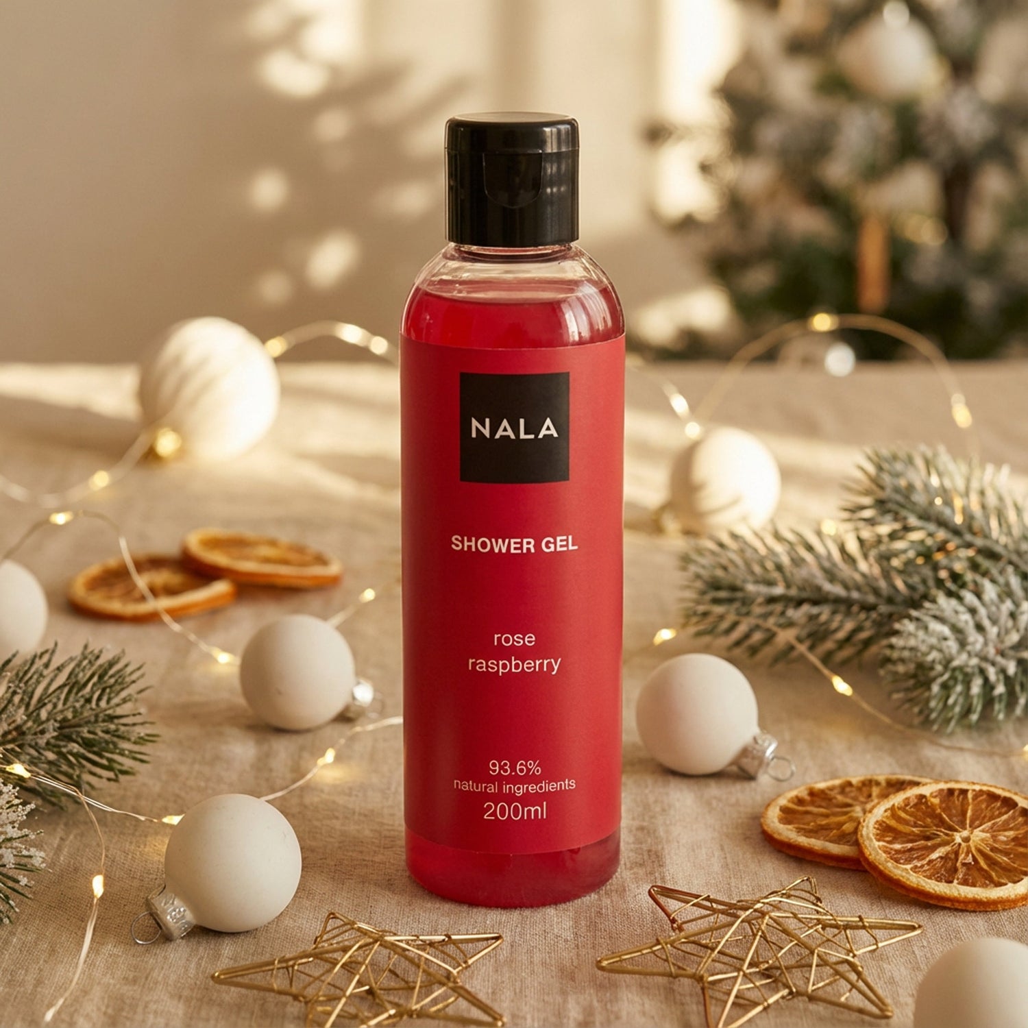 Gel de duș - Trandafir &amp; Zmeură