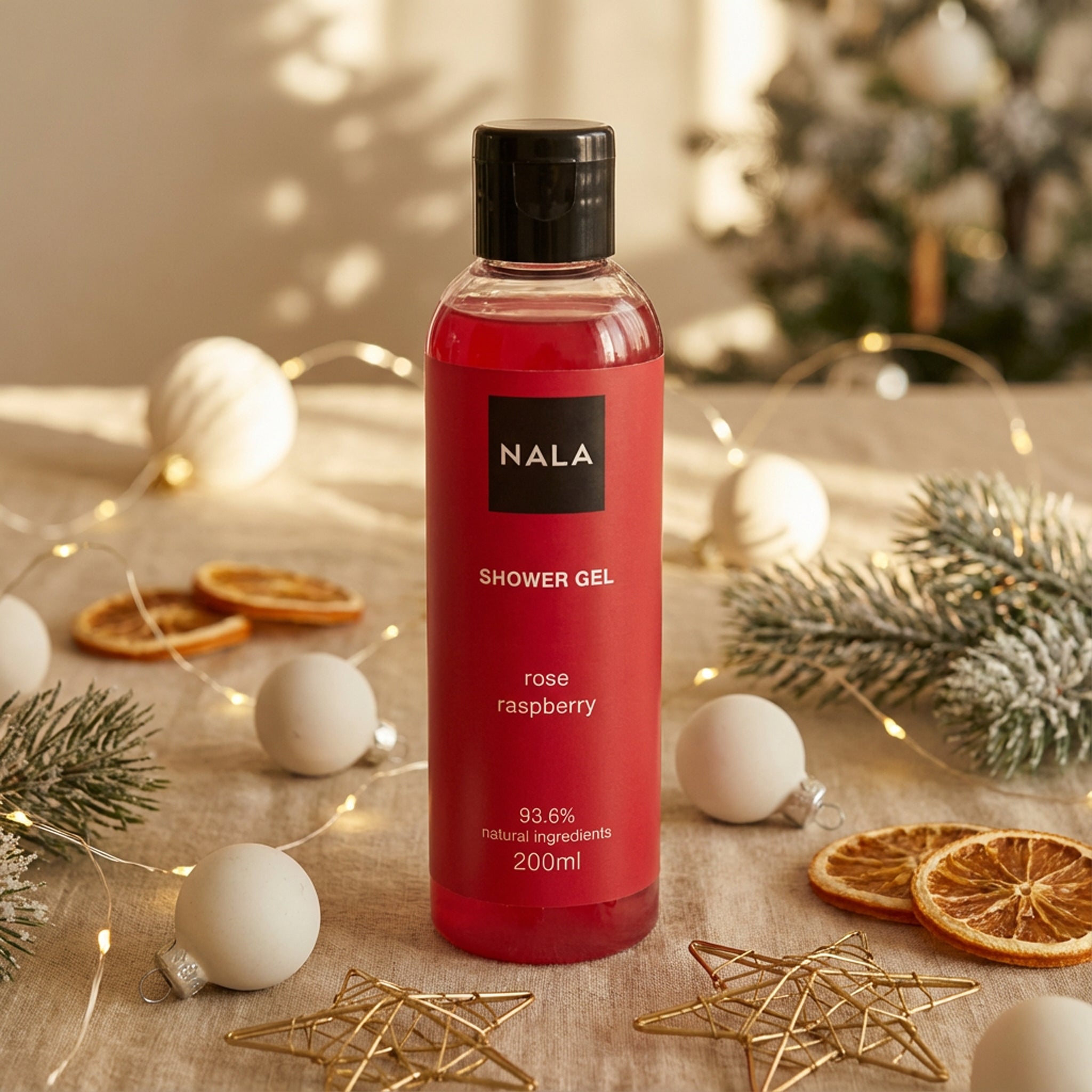 Gel de duș - Trandafir &amp; Zmeură