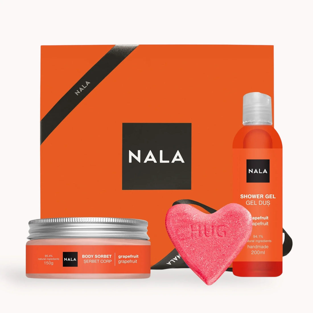 Set CADOU Baie &amp; Hidratare - Grapefruit - HUG