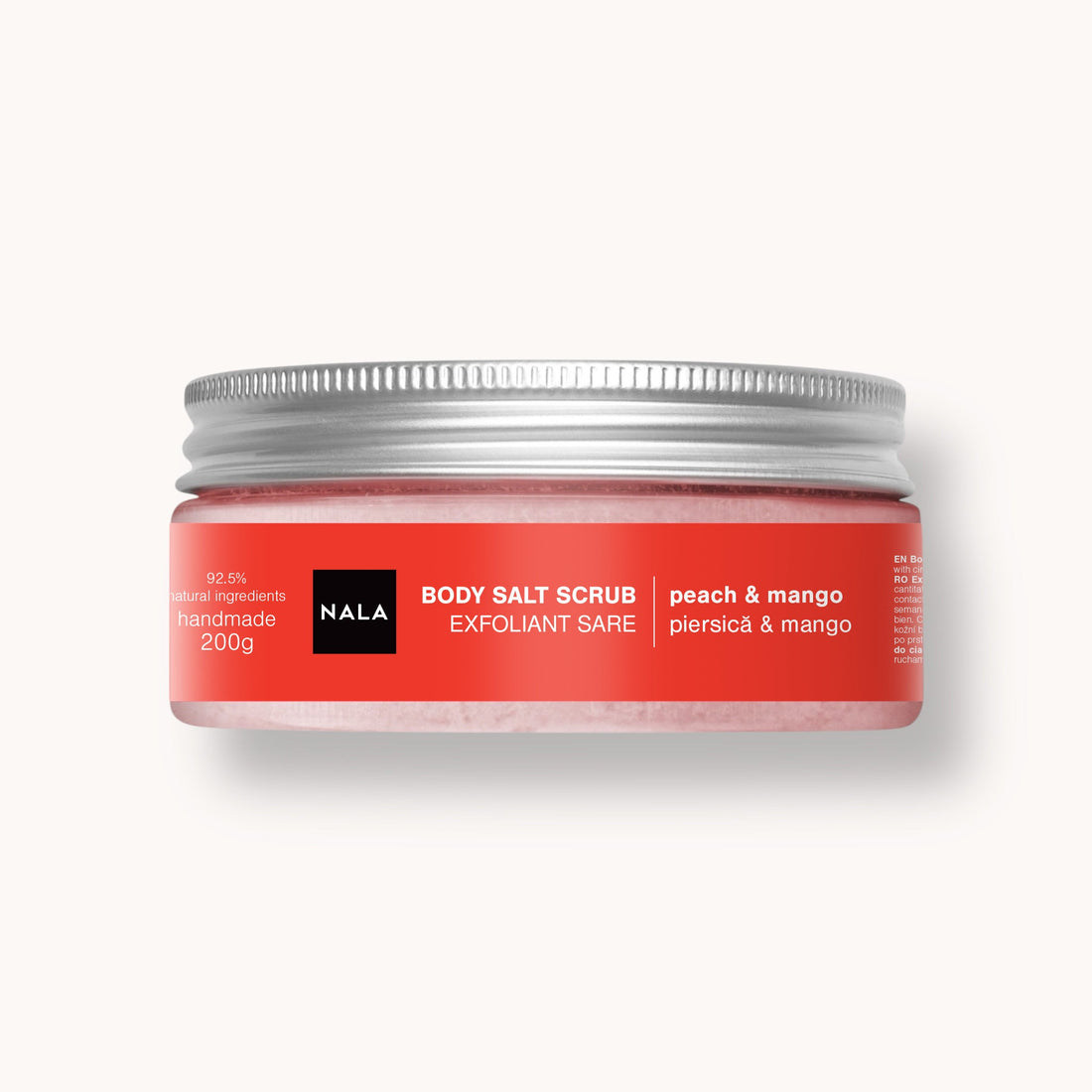 Scrub sare - Piersică &amp; Mango