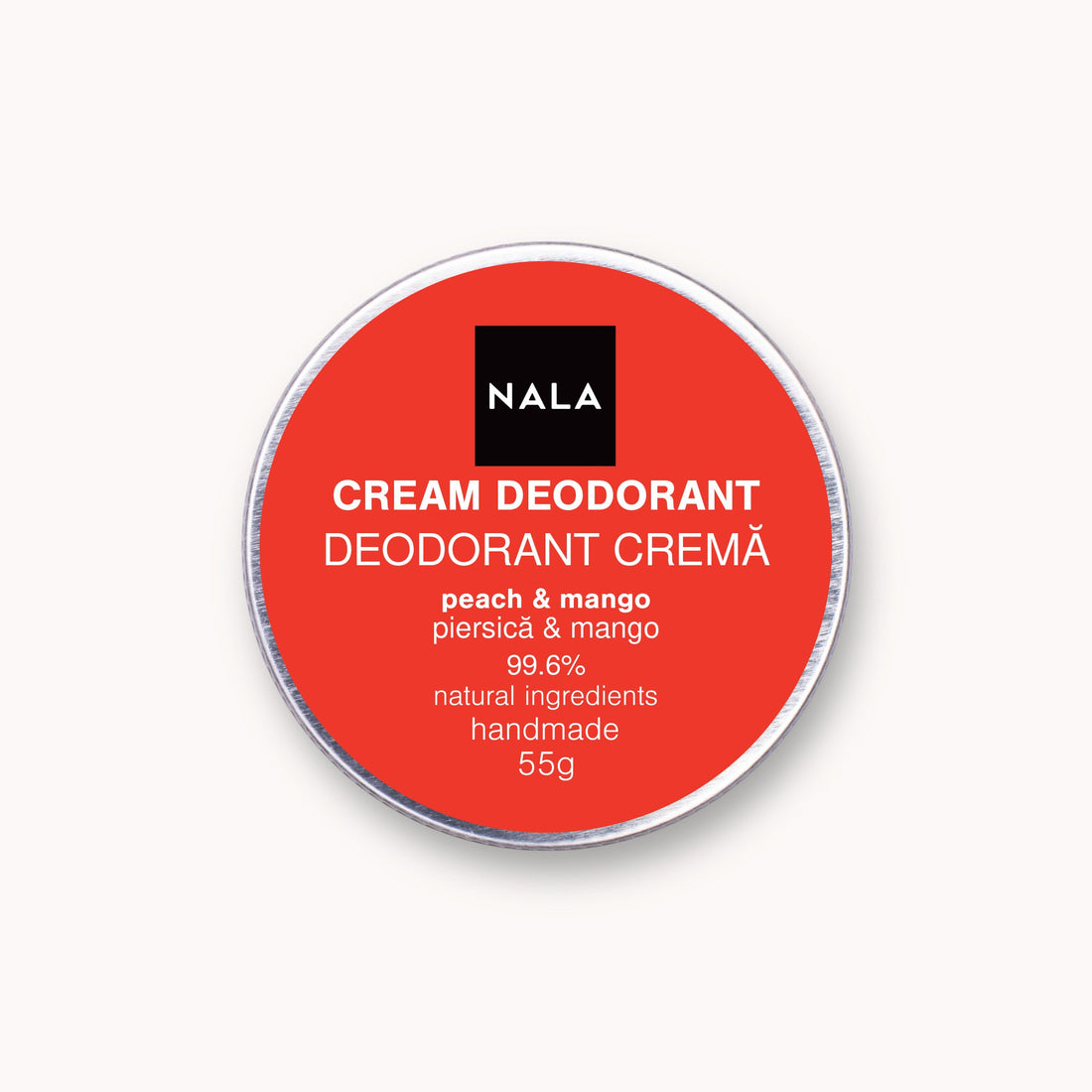 Deodrant Cremă - Piersică &amp; Mango