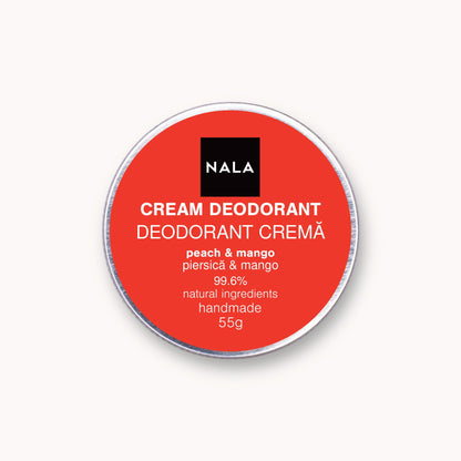 Deodrant Cremă - Piersică &amp; Mango