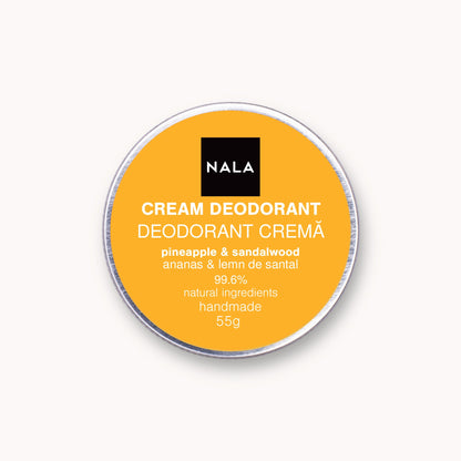 Deodorant Cremă - Ananas &amp; Lemn Santal