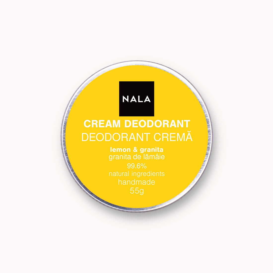 Deodorant Cremă - Granita de Lămâie