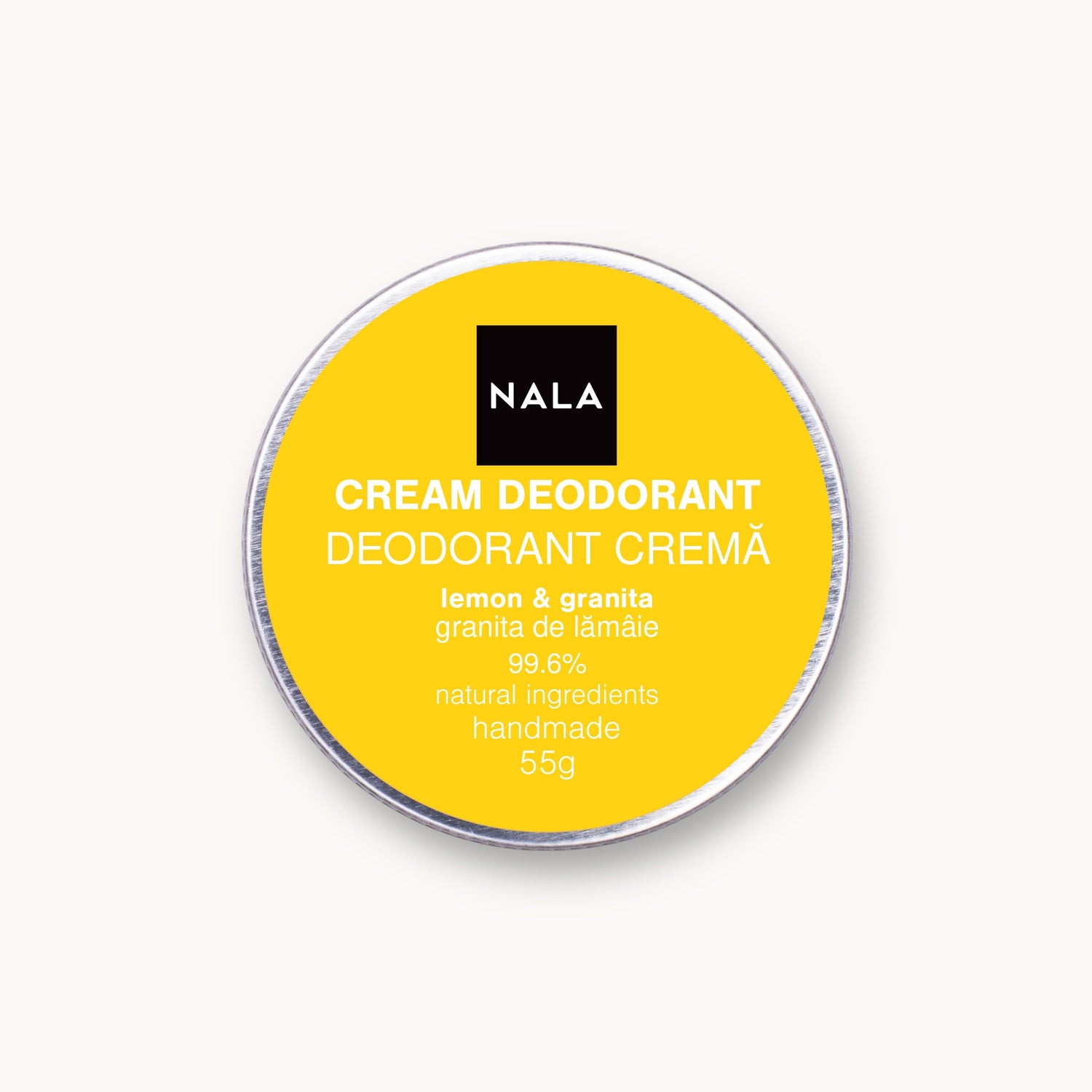 Deodorant Cremă - Granita de Lămâie