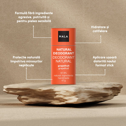 Deodorant Natural Stick - Grapefruit