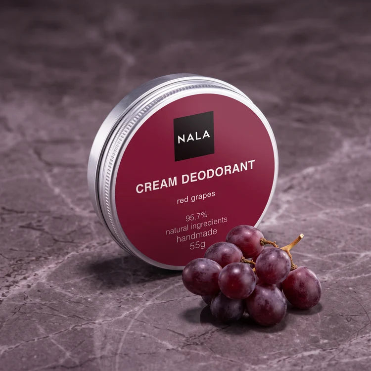 Deodorant Cremă - Struguri Roșii