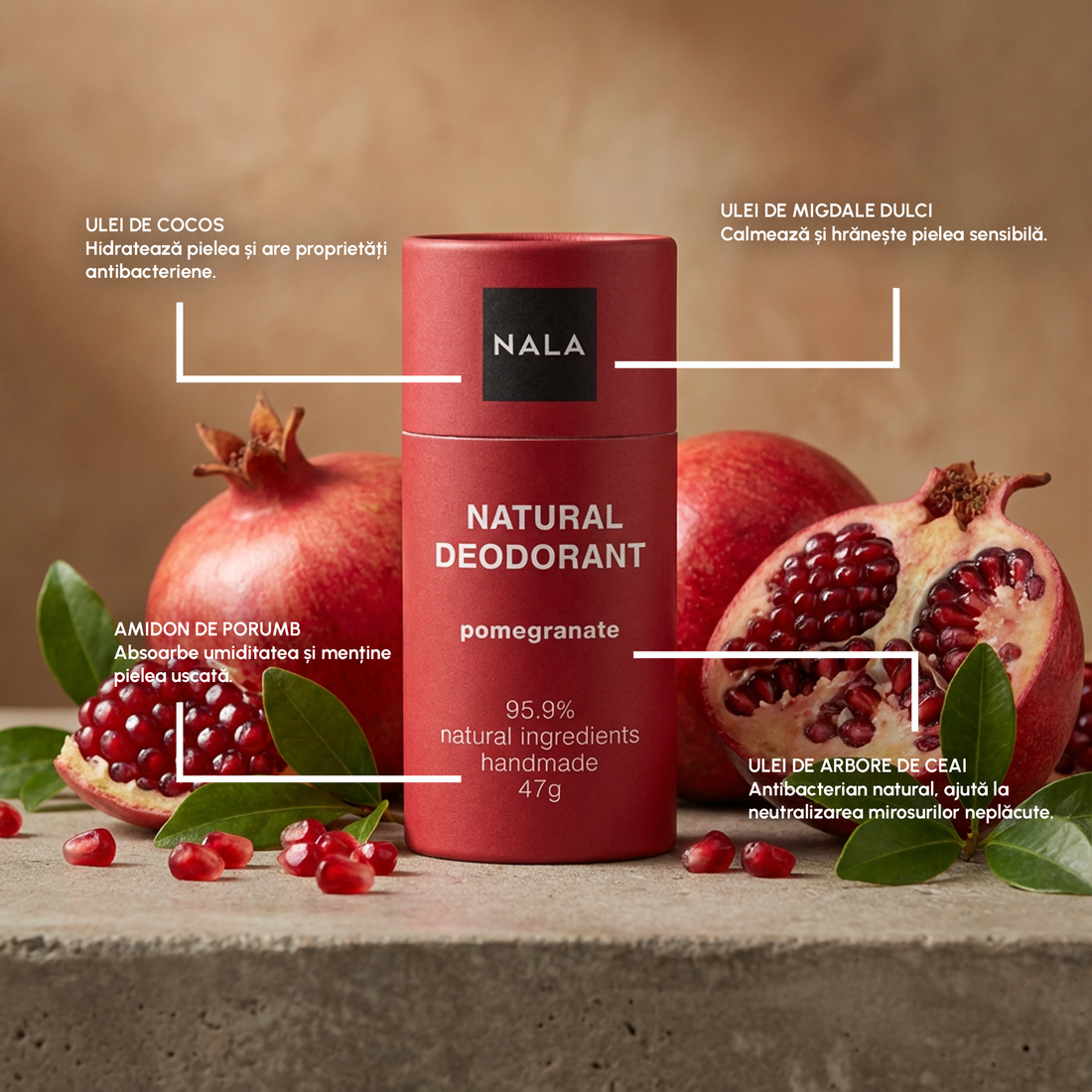 Deodorant Natural Stick - Rodie