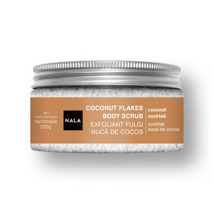 Scrub Fulgi Nucă de COCOS - Cocktail Nucă de Cocos