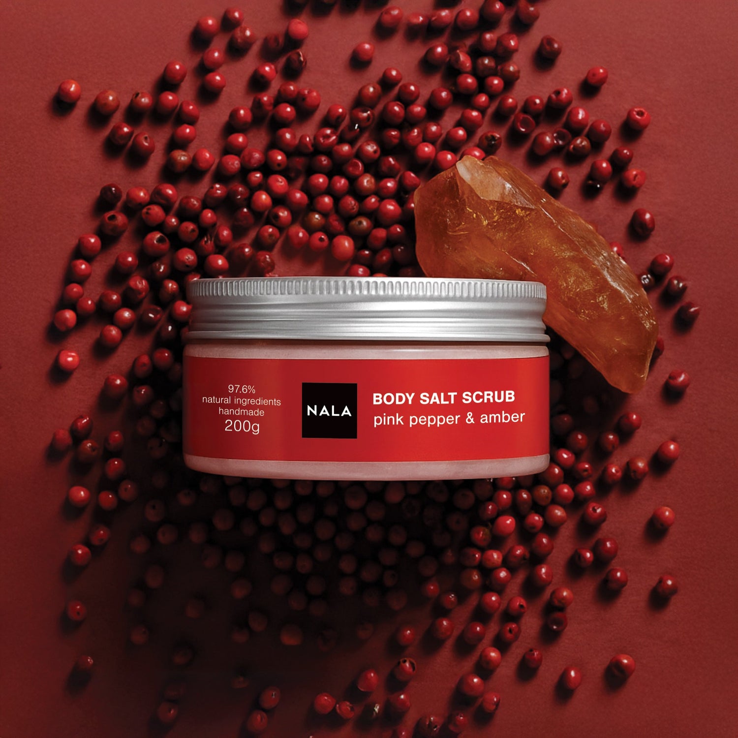 Scrub sare - Piper Roșu &amp; Ambră