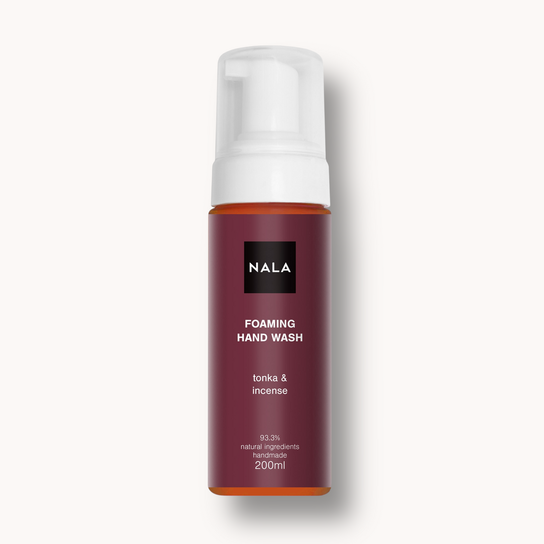 Săpun Natural de mâini Spumă - Boabe Tonka &amp; Tămâie