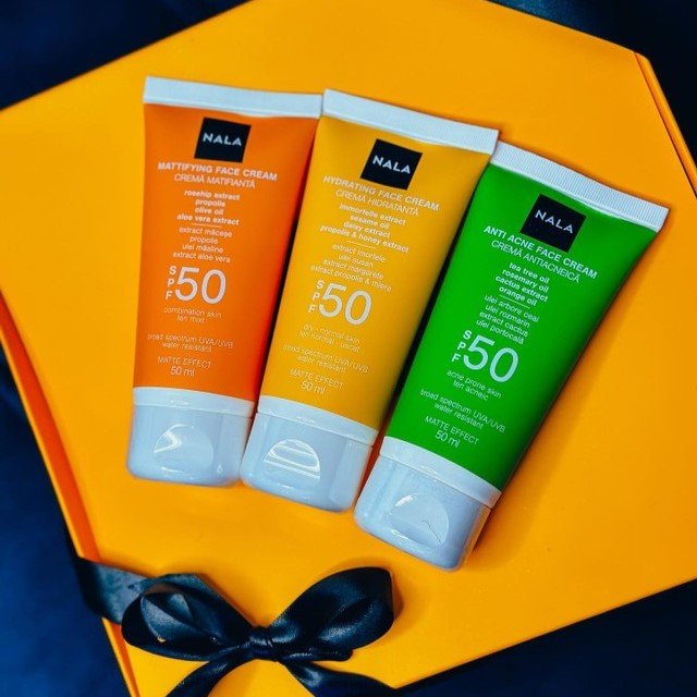 Cremă Antiacneică SPF 50 - Ten Acneic - Arbore Ceai &amp; Rozmarin