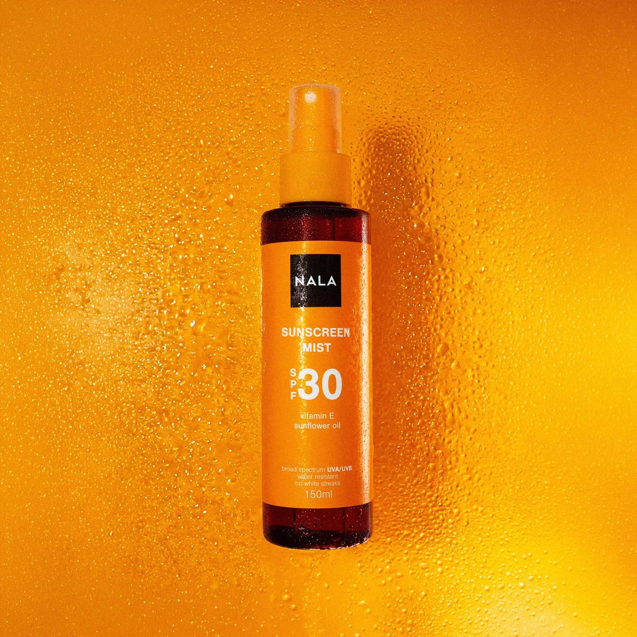 Spray Mist protecție solară SPF 30 - Vitamina E &amp; Ulei de Floarea-Soarelui