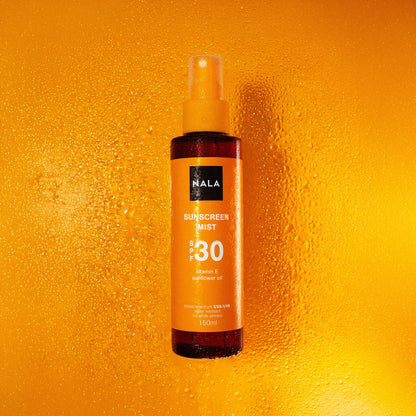 Spray Mist protecție solară SPF 30 - Vitamina E &amp; Ulei de Floarea-Soarelui