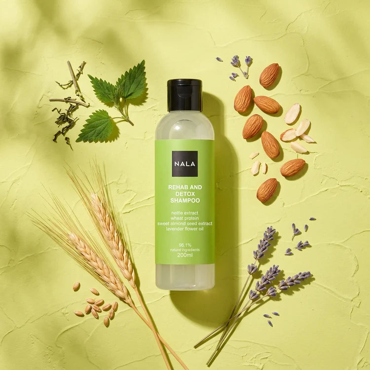 Șampon Revigorare și Detoxifiere - Extract Urzică, Migdale și Grâu