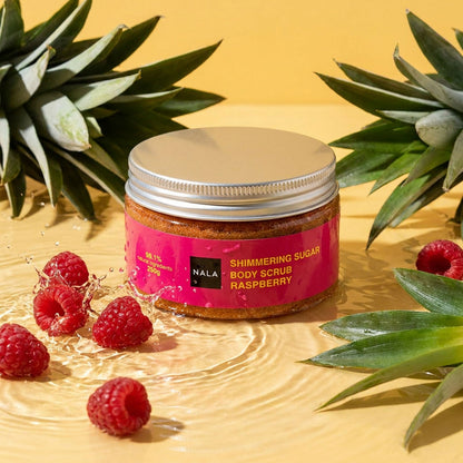 Scrub Zahăr Strălucitor PINK - Zmeură