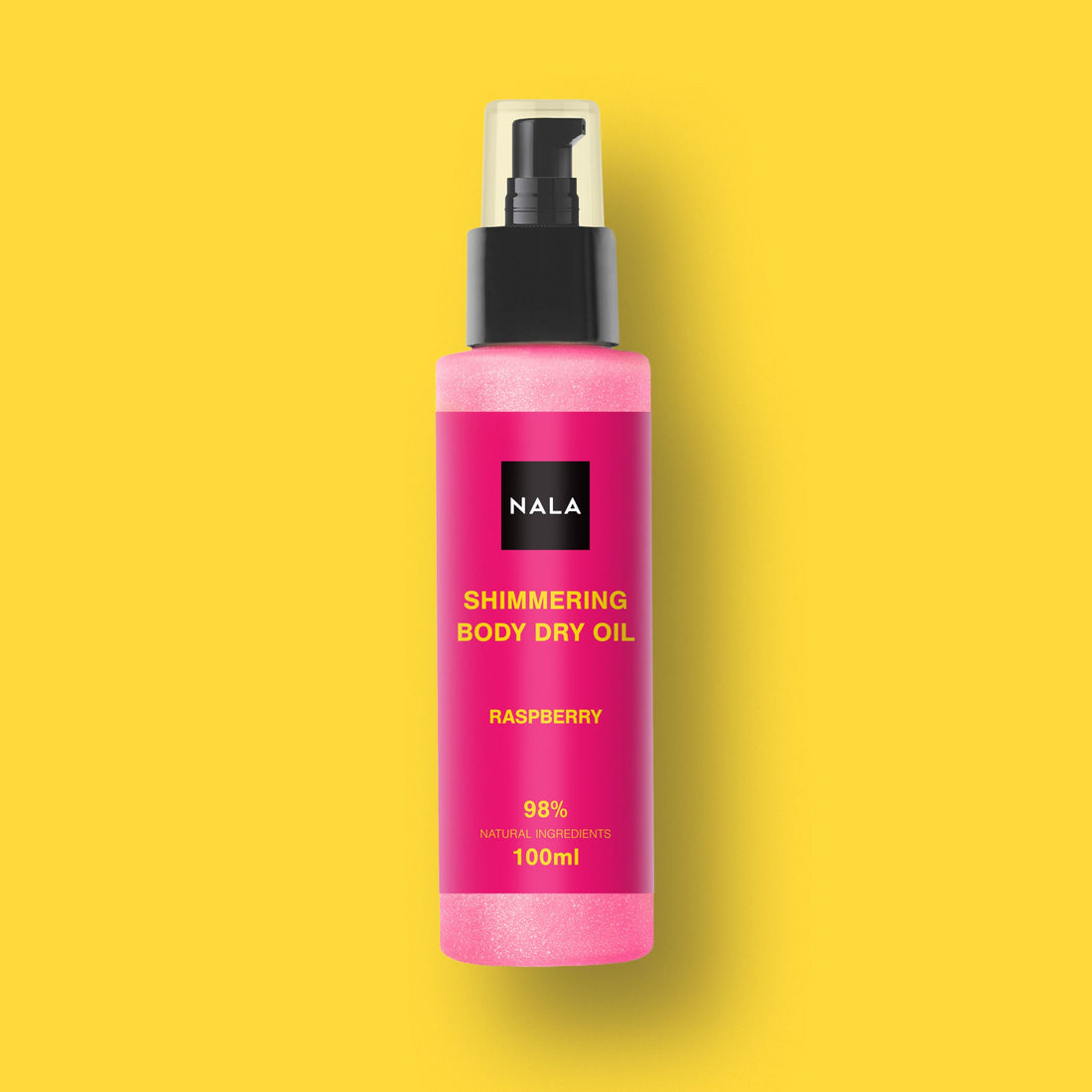 Ulei Uscat Strălucitor Corp PINK - Zmeură