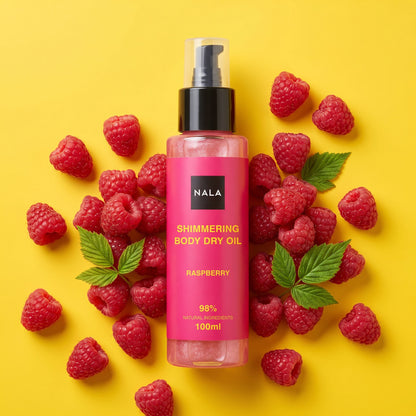 Ulei Uscat Strălucitor Corp PINK - Zmeură