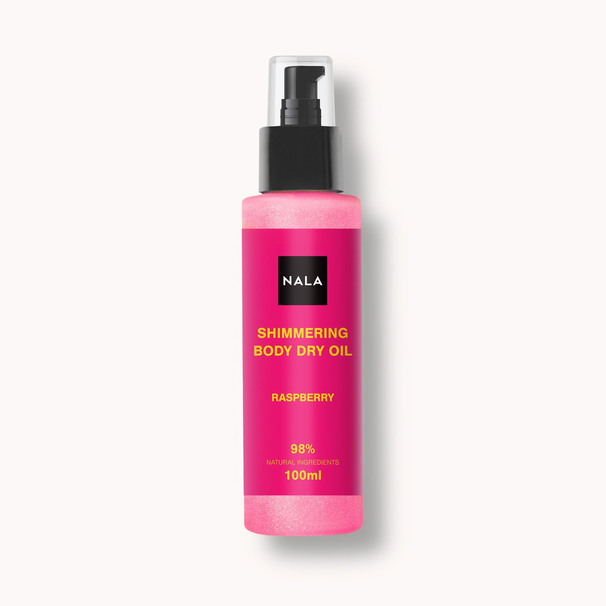 Ulei Uscat Strălucitor Corp PINK - Zmeură