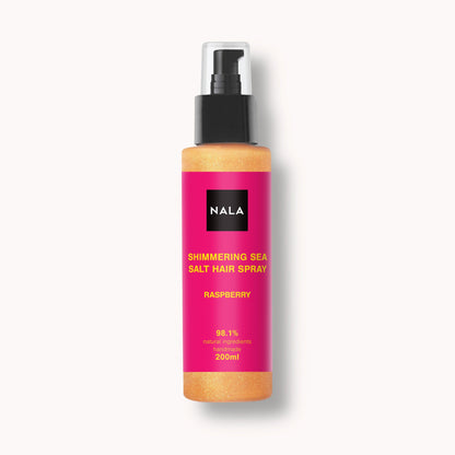 Spray Strălucitor Păr Sare de Mare PINK - Zmeură